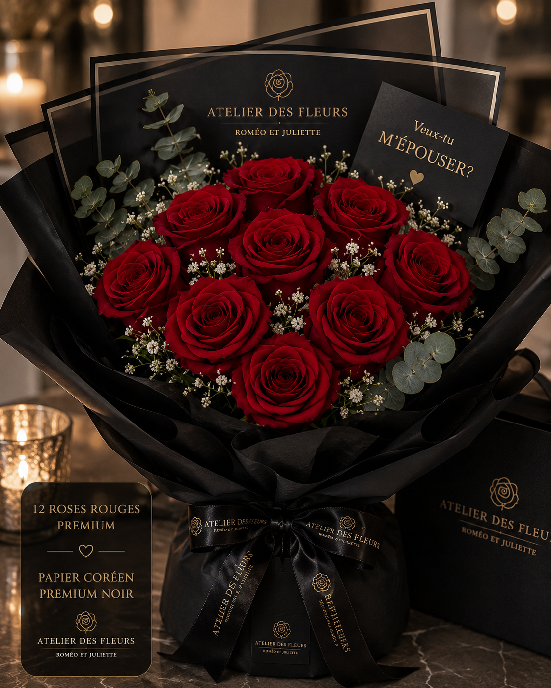 Bouquet LE ROMEO