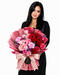 Rouge et rose romance