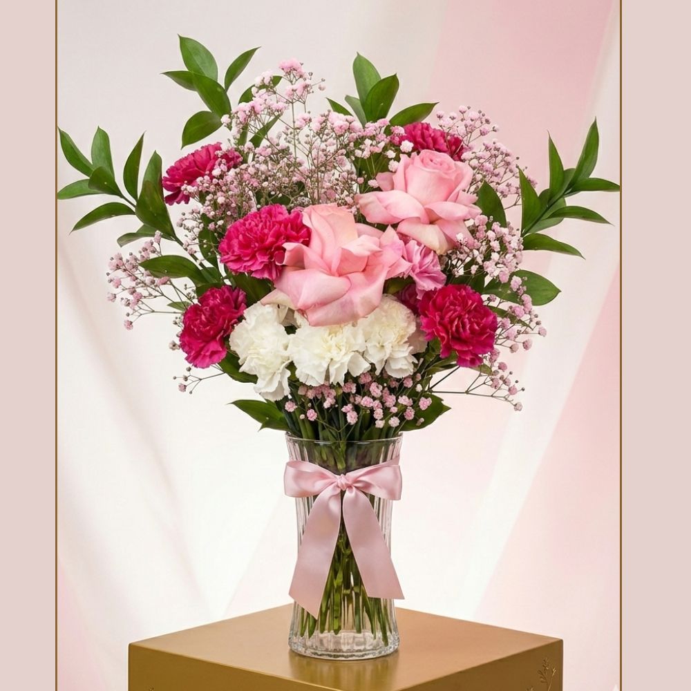 Tendresse Rosée — Bouquet Élégant