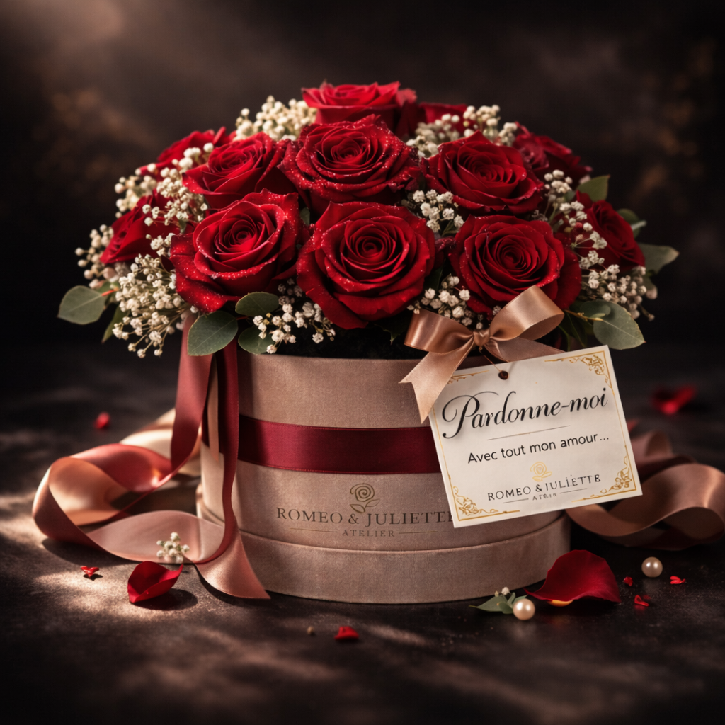 Pardon-moi (12 roses)